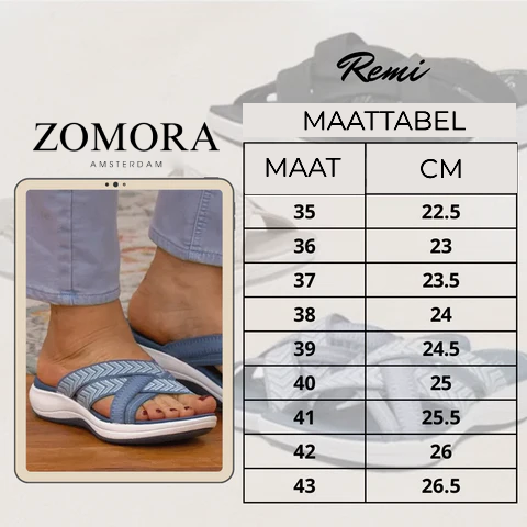 Remy™ | Ademende Orthopedische sandalen